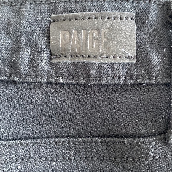 PAIGE Verdugo 5 pocket classic ankle distressed  jeans black NWT Size 29
C - Picture 7 of 16